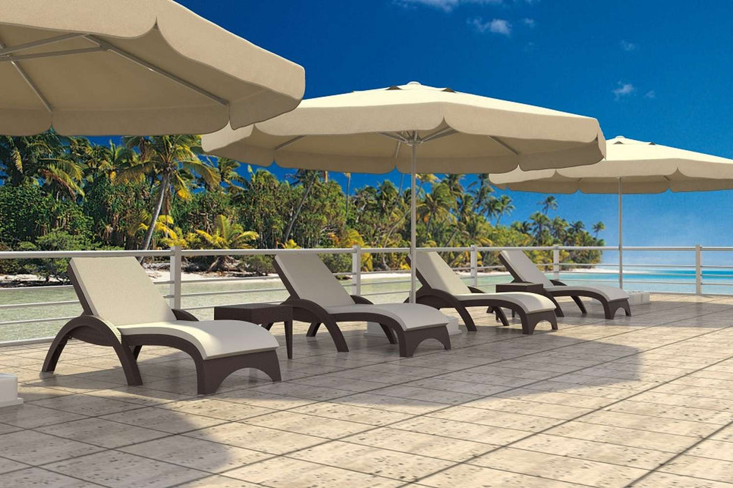 Siesta Fiji Sun Lounger/Miami Side Table 6 Pc Package