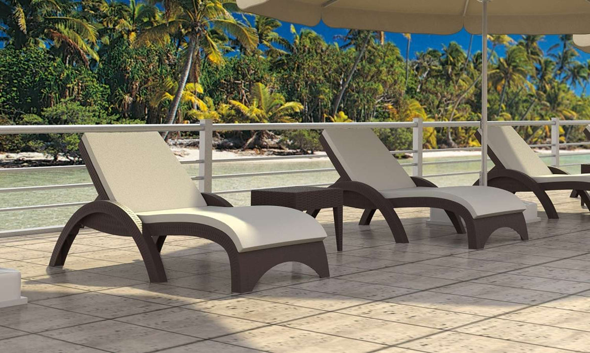 Siesta Fiji Sun Lounger/Miami Side Table 6 Pc Package