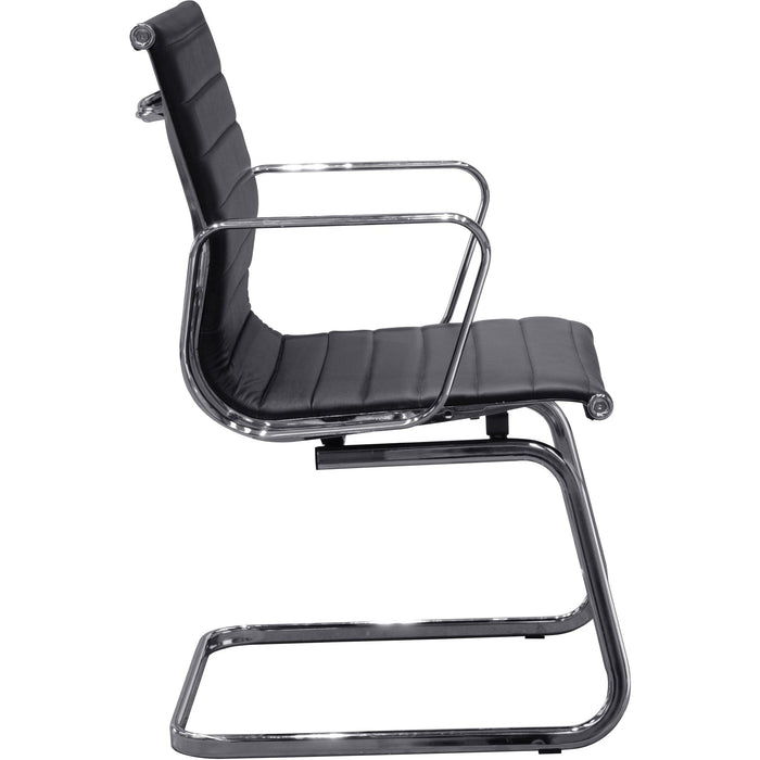 Aero Leather Cantilever Visitor Chair