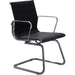 Aero Leather Cantilever Visitor Chair