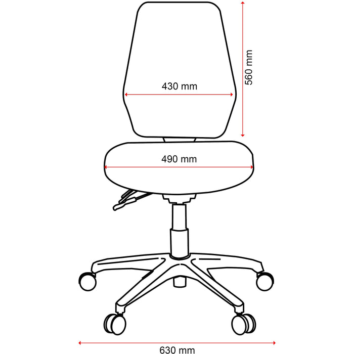 Buro Aura Ergo+ Chair - 180kg Rating