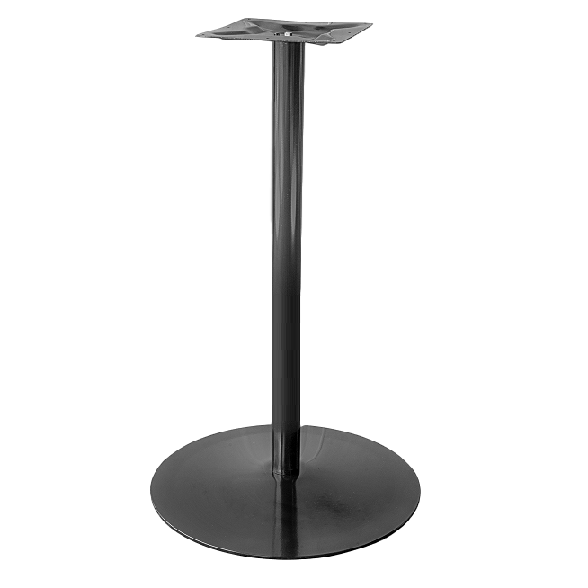 Coral Round Bar Table Base - Powder Coated