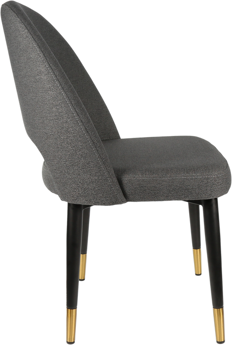 Durafurn Semifreddo Chair - Black Metal 450h Legs