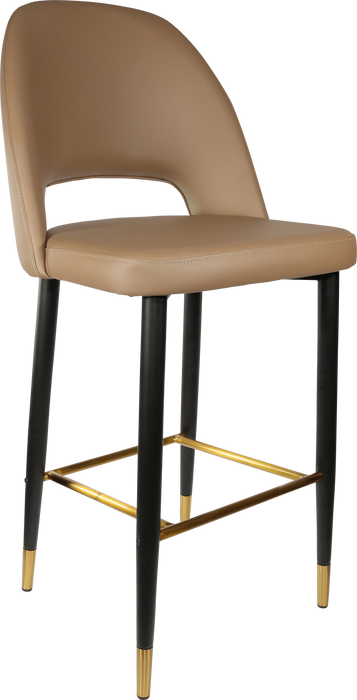 Durafurn Semifreddo Stool - Black Metal 750h Legs