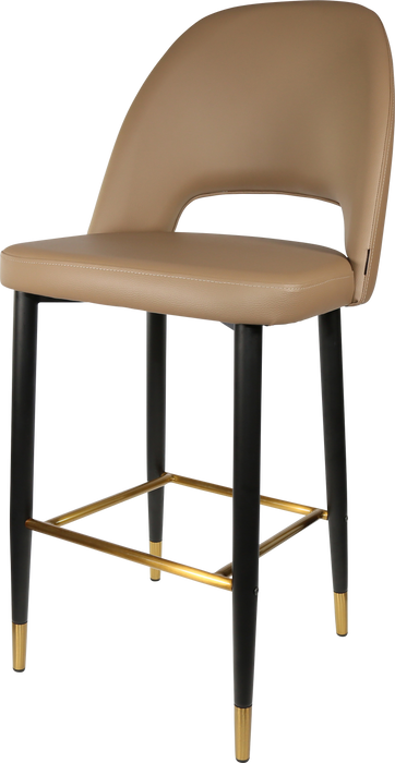 Durafurn Semifreddo Stool - Black Metal 750h Legs