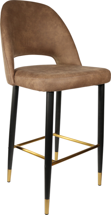 Durafurn Semifreddo Stool - Black Metal 750h Legs