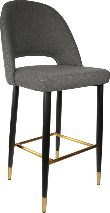 Durafurn Semifreddo Stool - Black Metal 750h Legs