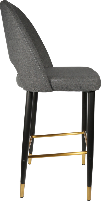 Durafurn Semifreddo Stool - Black Metal 750h Legs