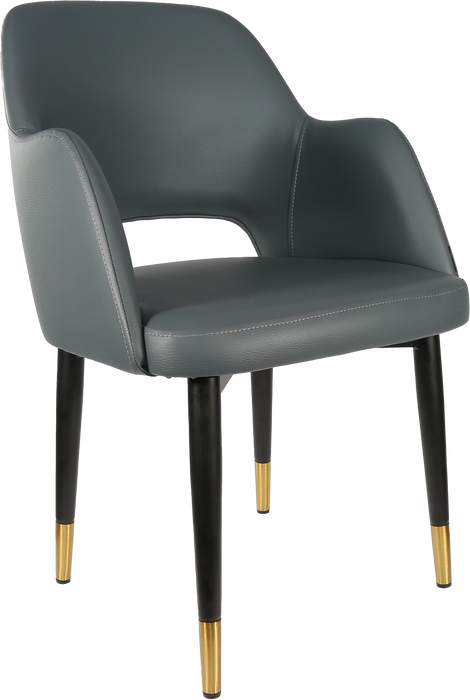 Durafurn Sorbet Chair with Black Metal 450h Legs