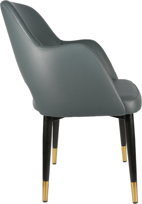 Durafurn Sorbet Chair with Black Metal 450h Legs