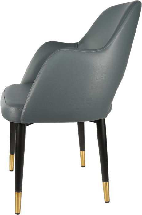 Durafurn Sorbet Chair with Black Metal 450h Legs