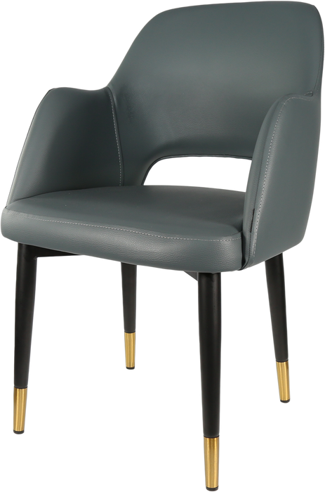 Durafurn Sorbet Chair with Black Metal 450h Legs