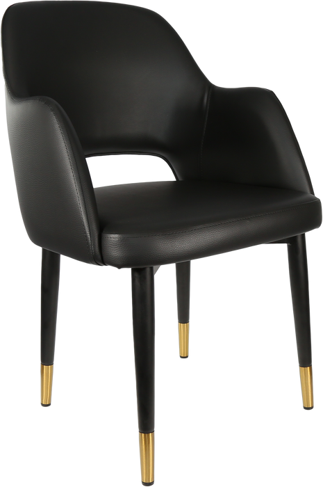 Durafurn Sorbet Chair with Black Metal 450h Legs