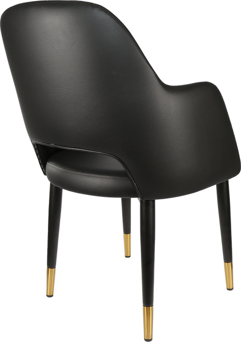 Durafurn Sorbet Chair with Black Metal 450h Legs