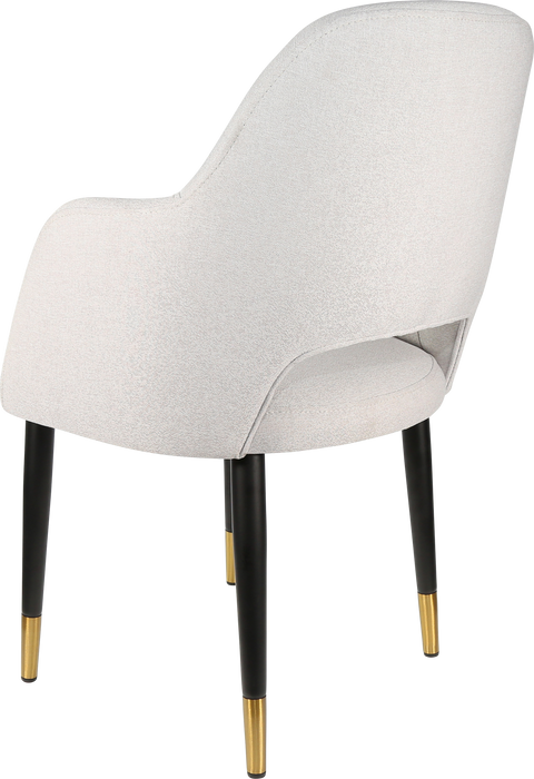 Durafurn Sorbet Chair with Black Metal 450h Legs