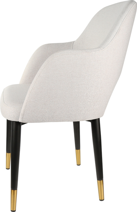 Durafurn Sorbet Chair with Black Metal 450h Legs