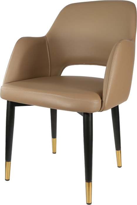 Durafurn Sorbet Chair with Black Metal 450h Legs