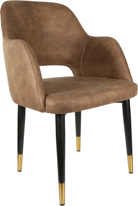 Durafurn Sorbet Chair with Black Metal 450h Legs