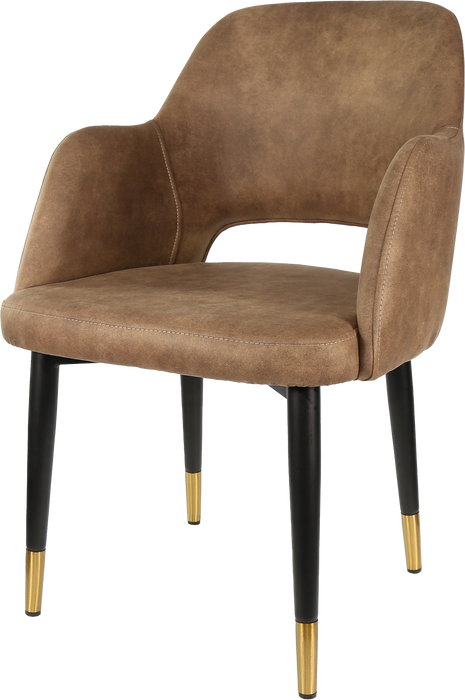 Durafurn Sorbet Chair with Black Metal 450h Legs