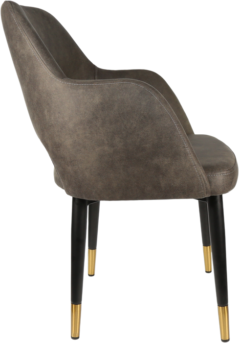 Durafurn Sorbet Chair with Black Metal 450h Legs