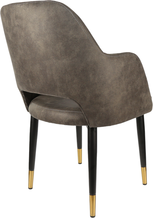 Durafurn Sorbet Chair with Black Metal 450h Legs