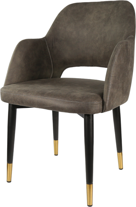 Durafurn Sorbet Chair with Black Metal 450h Legs