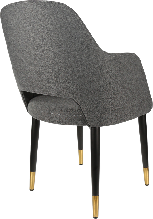 Durafurn Sorbet Chair with Black Metal 450h Legs