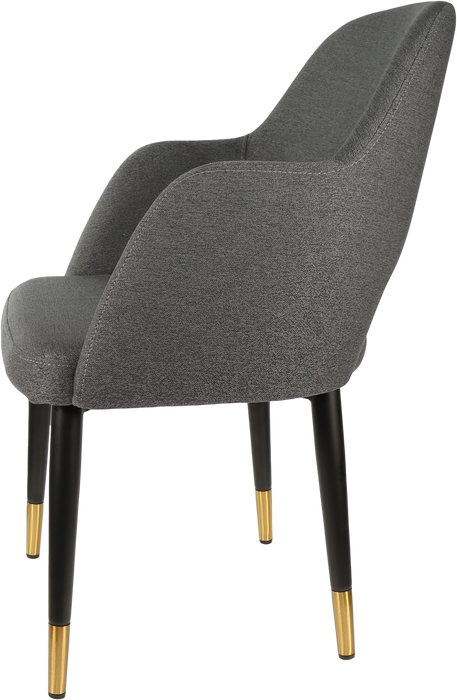 Durafurn Sorbet Chair with Black Metal 450h Legs