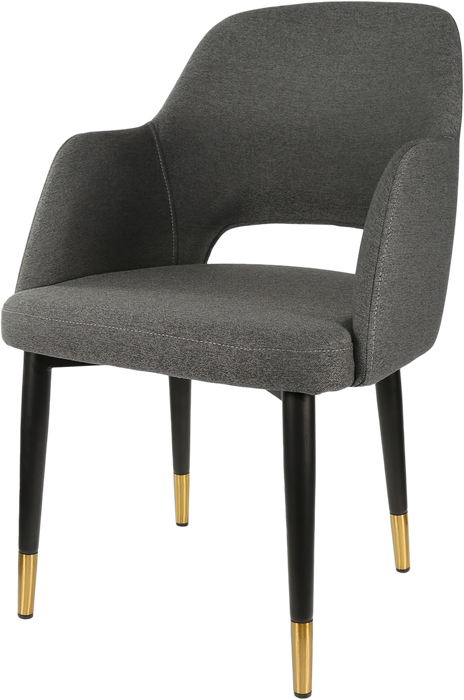 Durafurn Sorbet Chair with Black Metal 450h Legs