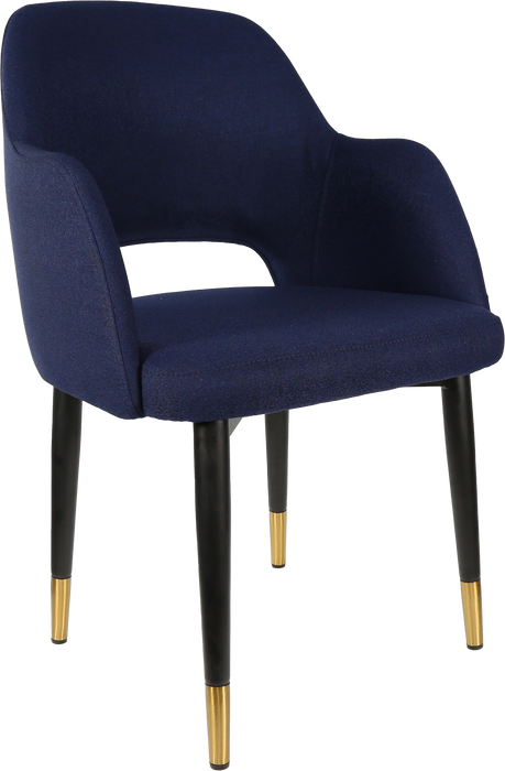 Durafurn Sorbet Chair with Black Metal 450h Legs