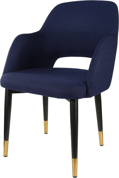 Durafurn Sorbet Chair with Black Metal 450h Legs