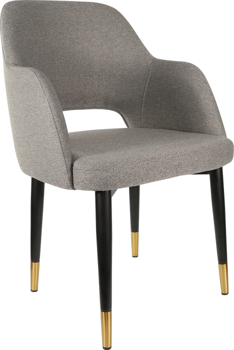 Durafurn Sorbet Chair with Black Metal 450h Legs