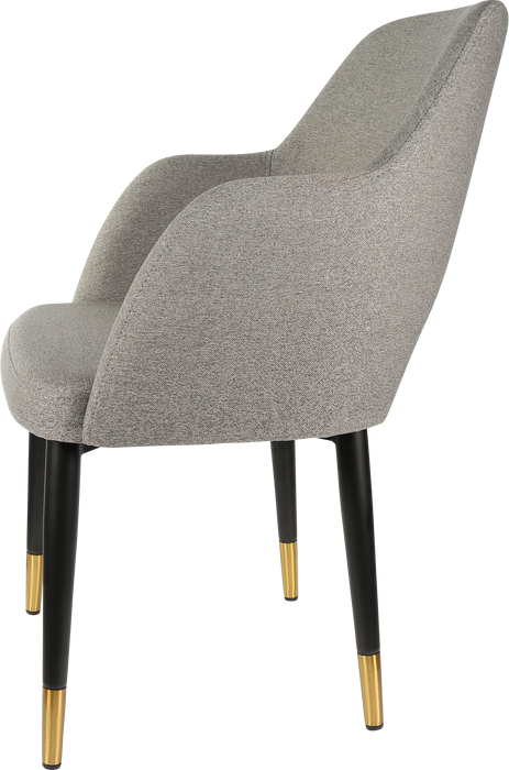 Durafurn Sorbet Chair with Black Metal 450h Legs