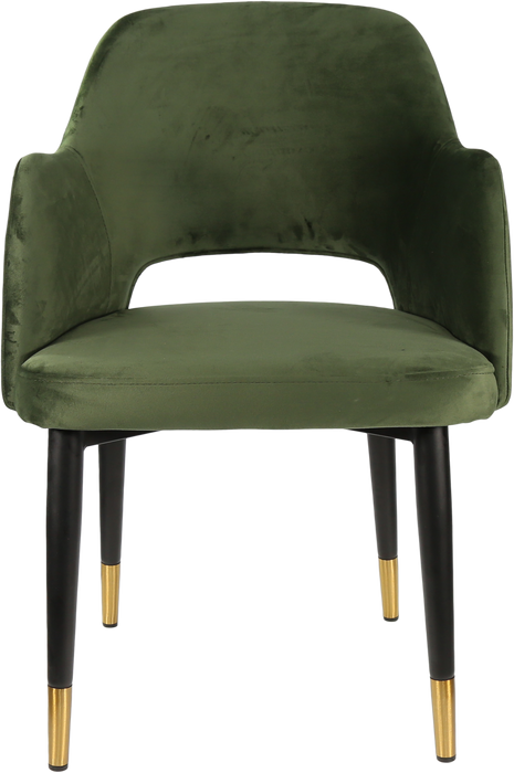 Durafurn Sorbet Chair with Black Metal 450h Legs