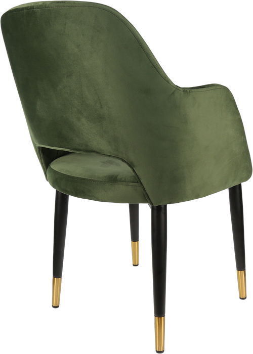 Durafurn Sorbet Chair with Black Metal 450h Legs