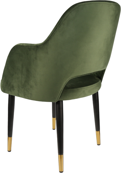 Durafurn Sorbet Chair with Black Metal 450h Legs