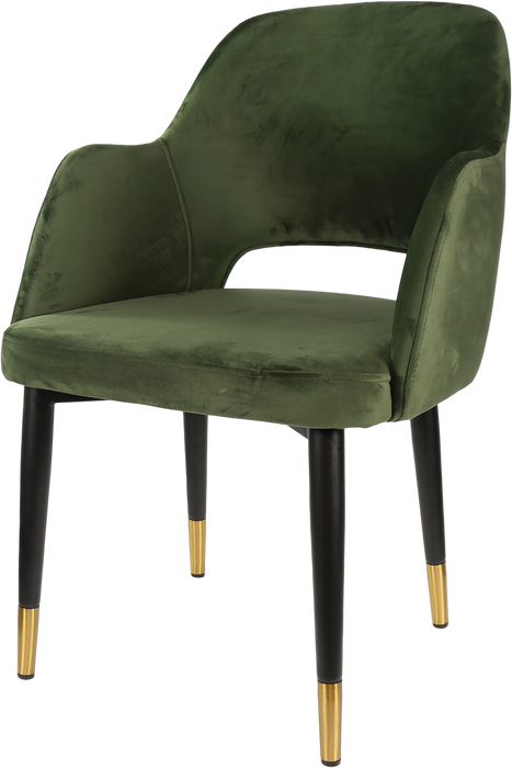 Durafurn Sorbet Chair with Black Metal 450h Legs