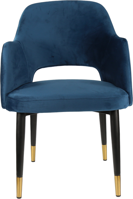 Durafurn Sorbet Chair with Black Metal 450h Legs