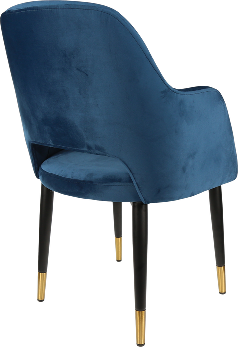 Durafurn Sorbet Chair with Black Metal 450h Legs