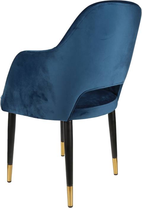 Durafurn Sorbet Chair with Black Metal 450h Legs