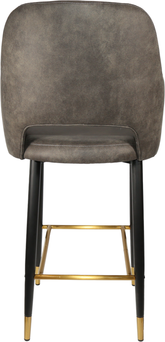 Durafurn Sorbet Stool with Black Metal 750h Legs