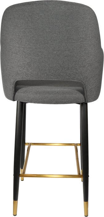 Durafurn Sorbet Stool with Black Metal 750h Legs