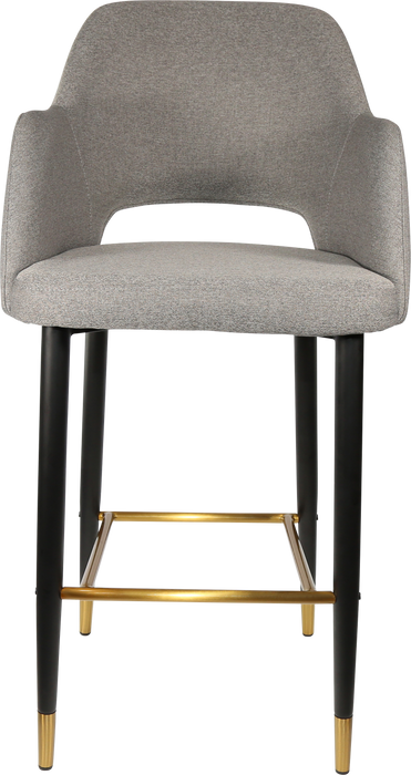 Durafurn Sorbet Stool with Black Metal 750h Legs