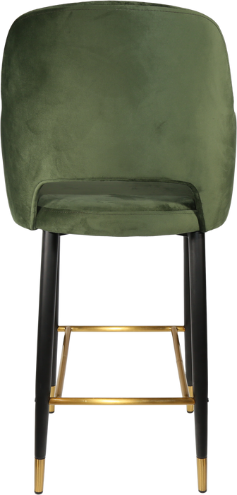 Durafurn Sorbet Stool with Black Metal 750h Legs