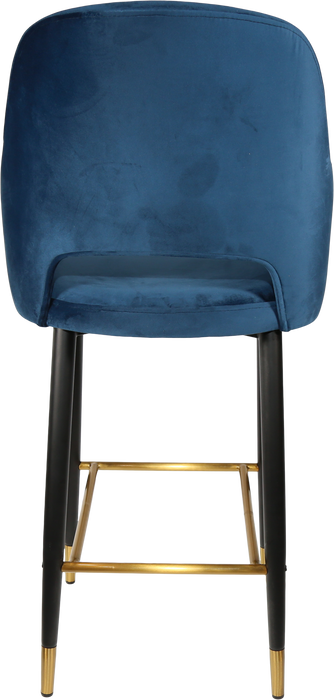 Durafurn Sorbet Stool with Black Metal 750h Legs