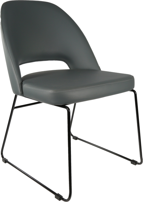 Durafurn Semifreddo Chair - Black Sled Base