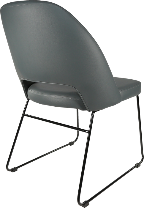 Durafurn Semifreddo Chair - Black Sled Base