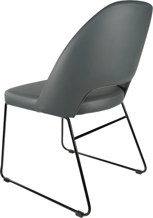 Durafurn Semifreddo Chair - Black Sled Base