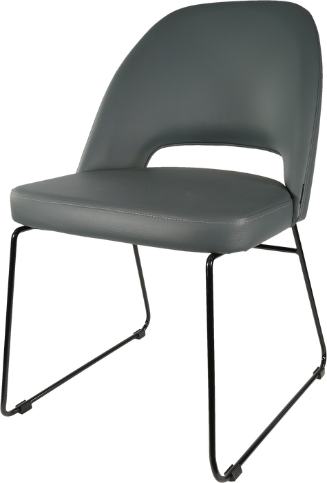 Durafurn Semifreddo Chair - Black Sled Base