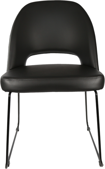 Durafurn Semifreddo Chair - Black Sled Base